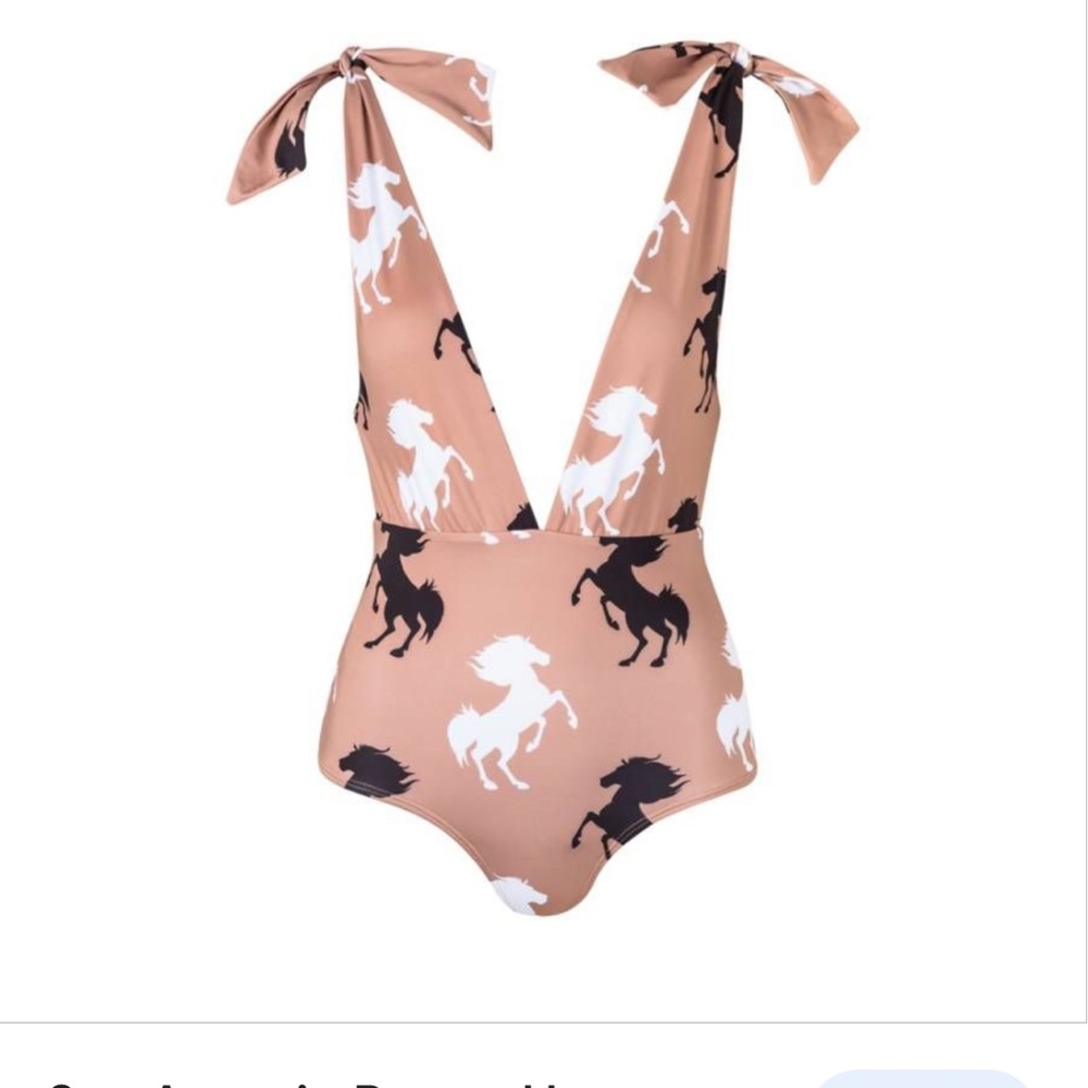 Verdelimon San Antonio printed swimsuit L